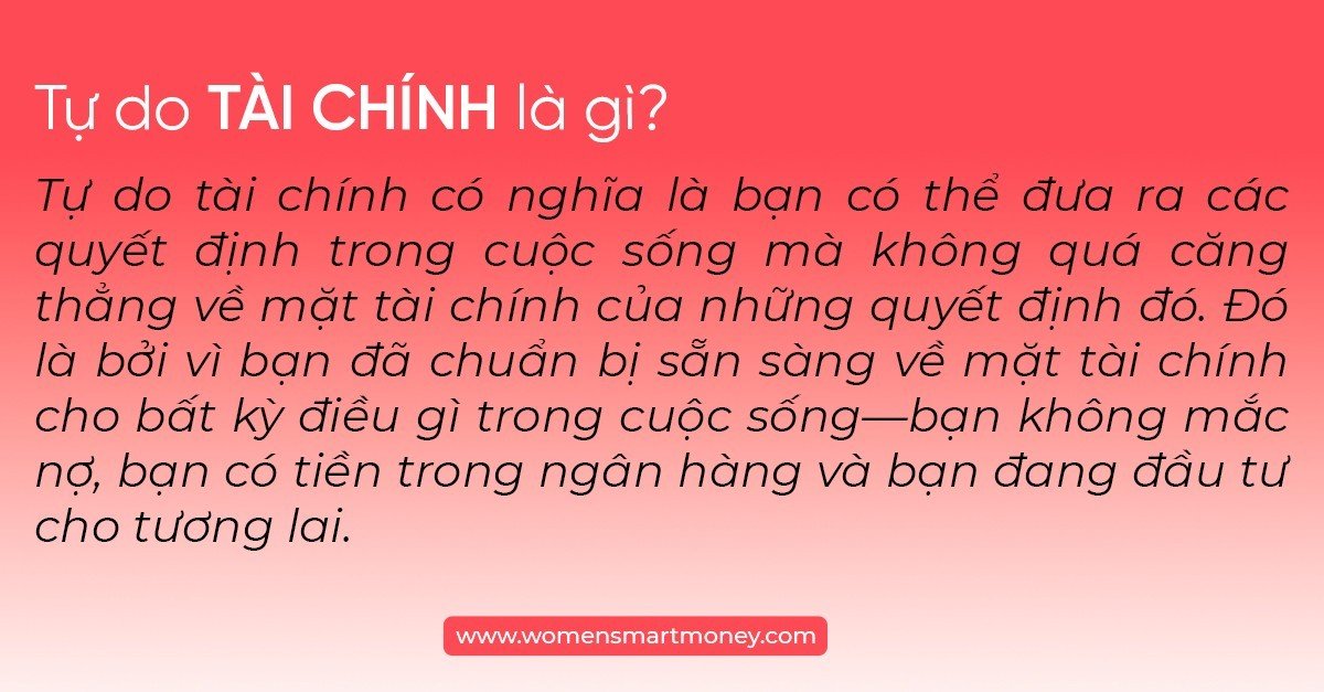 Tự do tài chính là gì?